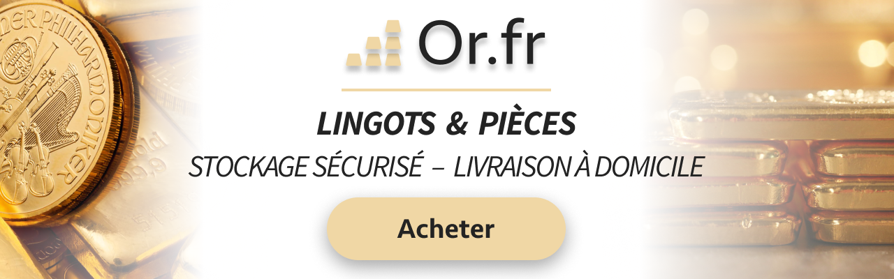 Or.fr : Achat en ligne et stockage sécurisé d'or physique
